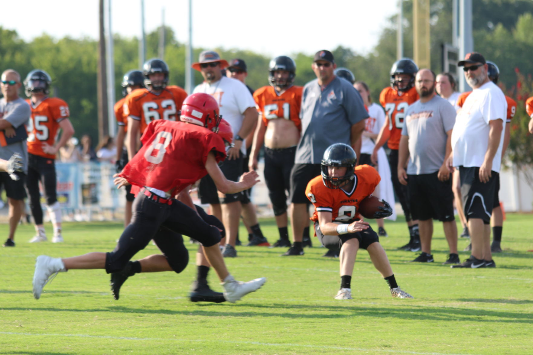 Skiatook vs. Sperry scrimmage
